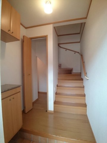 玄関　ゆったりとした玄関です