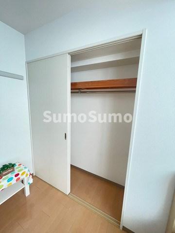 収納　たっぷりとした収納スペースです