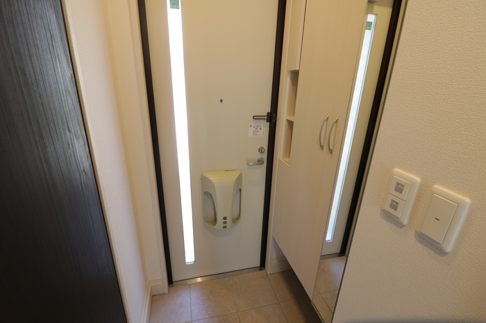 玄関　毎日通る玄関はこちらです