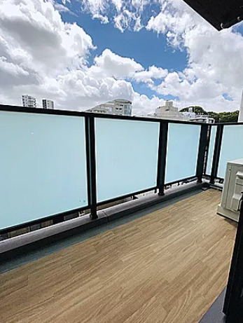 バルコニー　※別部屋の参考写真です。