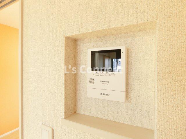 セキュリティ　突然の来客もＴＶモニターホンでしっかり確認。