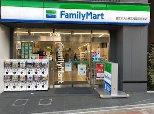 コンビニ　ファミリーマート変なホテル東京浅草田原町店（コンビニ）まで17m