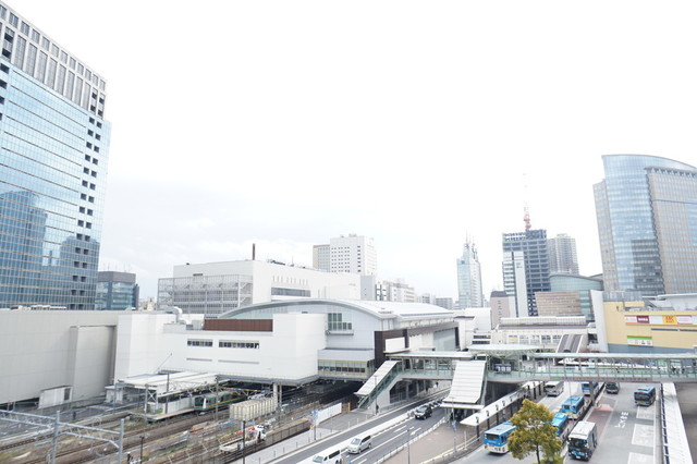 眺望　ラゾーナ川崎が見えます♪・前回募集時の写真です