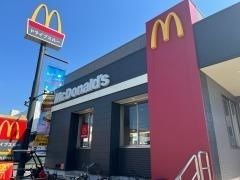 飲食店　マクドナルド大府森岡町店（飲食店）まで450m