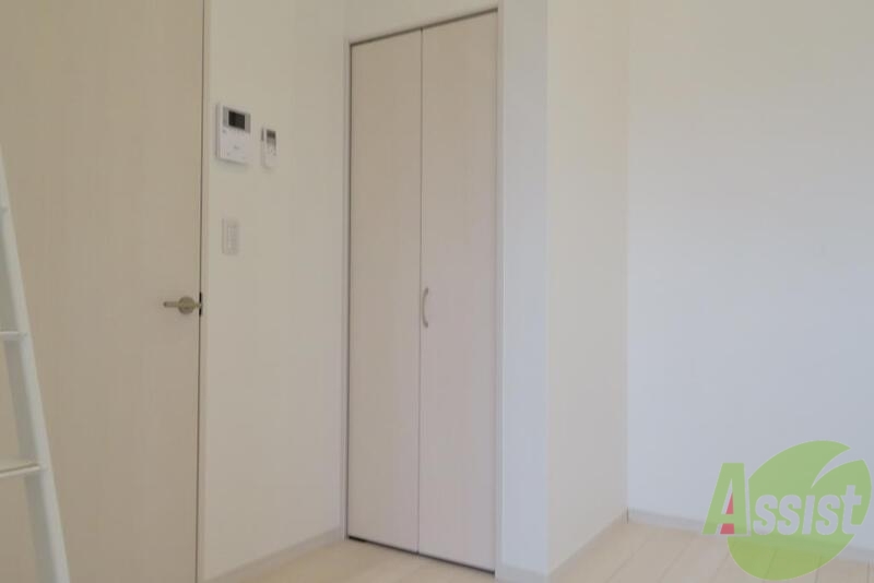 収納　お部屋には、クローゼットもありましたよー。