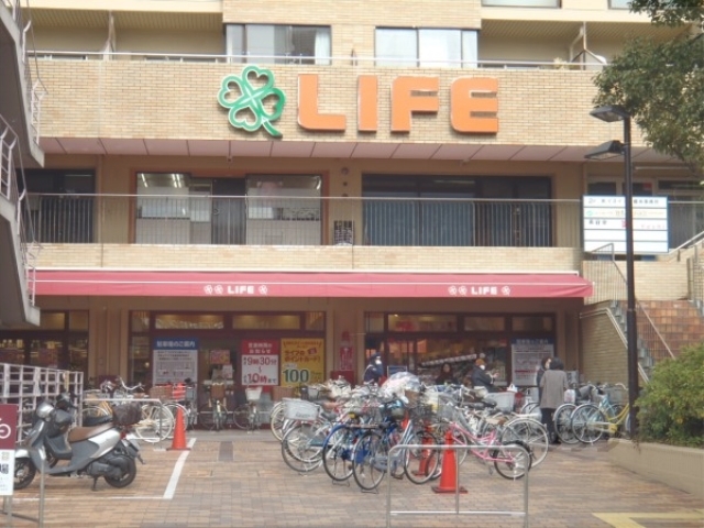 スーパー　ライフ西陣店（スーパー）まで380m