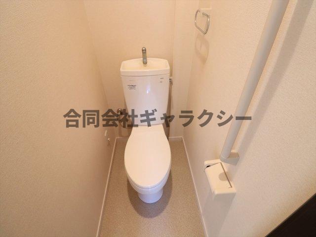 トイレ　きれいな水回りです