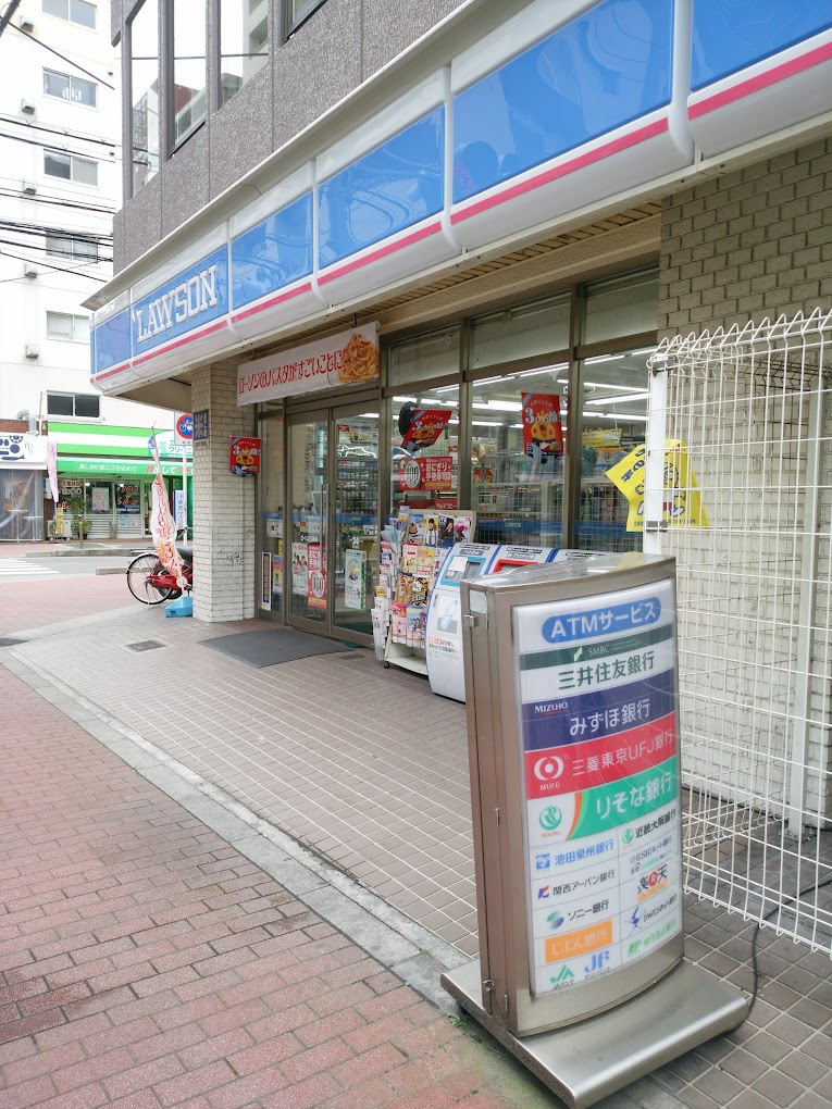 コンビニ　ローソン江坂店（コンビニ）まで103m