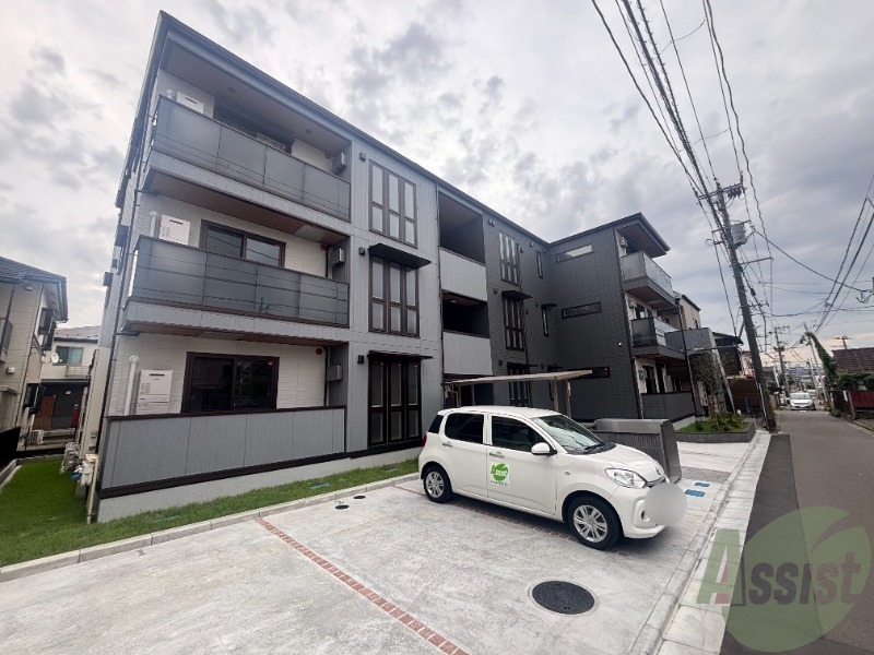 建物外観　宮城県若林区六十人町「Ｄ－ＲＯＯＭ六十人町　Ｂ」