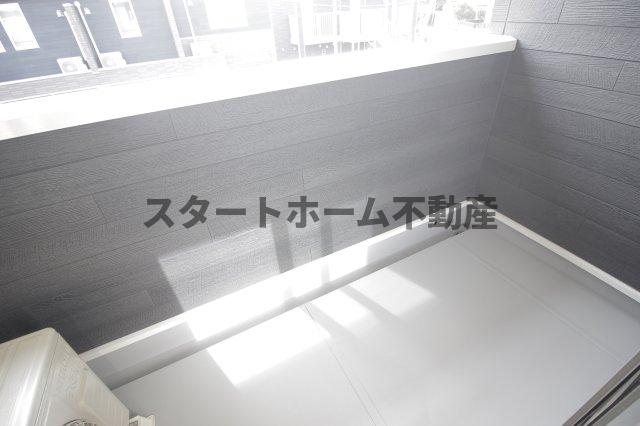 バルコニー　バルコニーがあります