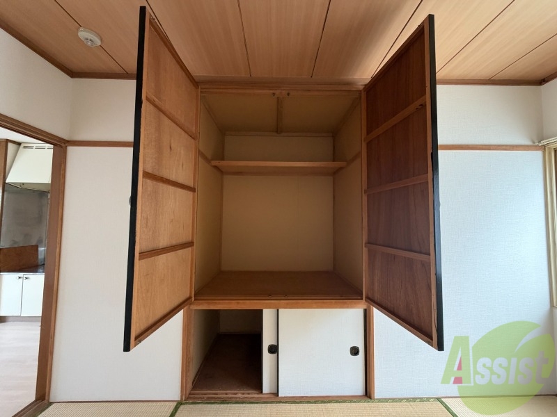 収納　クローゼットがありました。お洋服や荷物はここへ