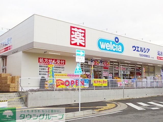 ドラックストア　ウェルシア六会日大前駅東口店（ドラッグストア）まで760m