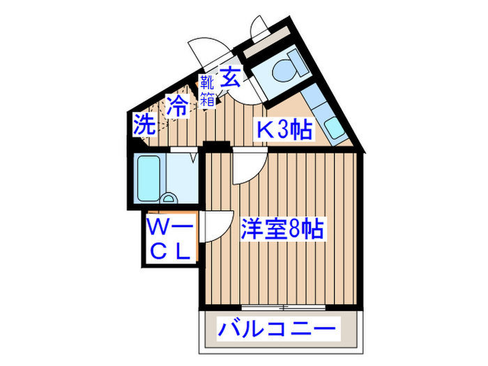 第2T.T.コーポの間取り写真