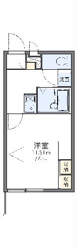 レオパレスマリオンの間取り写真
