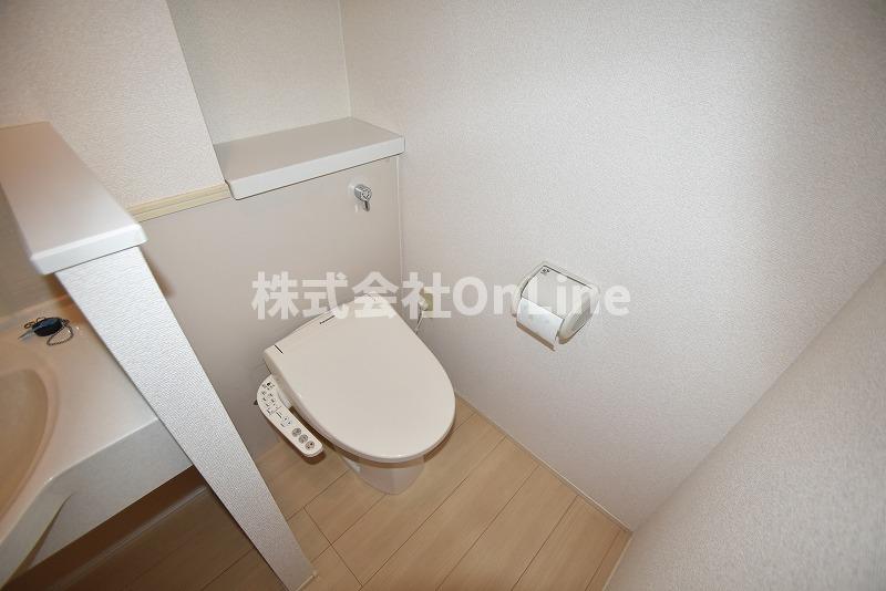 近鉄大阪線 弥刀駅 徒歩7分 2階建 築20年のトイレ写真