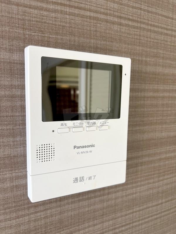 セキュリティ　来客の顔が見えて安心！TVモニターホン付きです♪