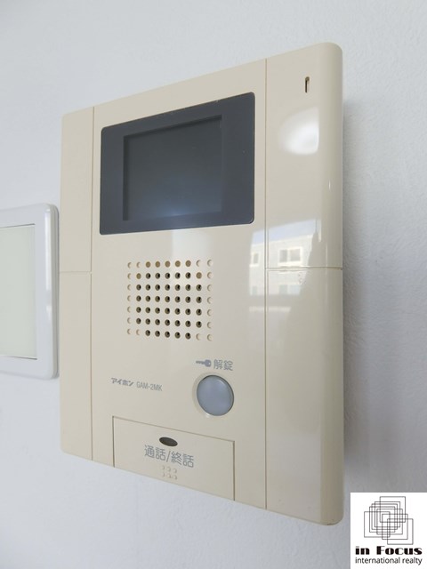 セキュリティ　来客の顔が見える安心のTVモニターホン