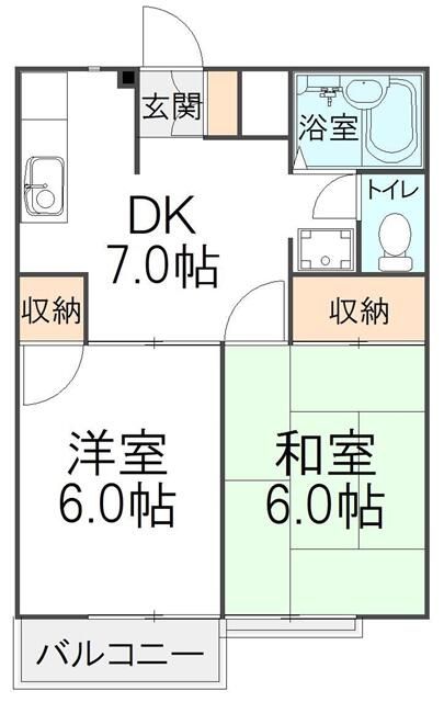 エリール1の間取り写真