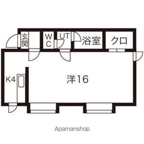 地下鉄東豊線 美園駅 徒歩2分 3階建 築31年の間取り写真