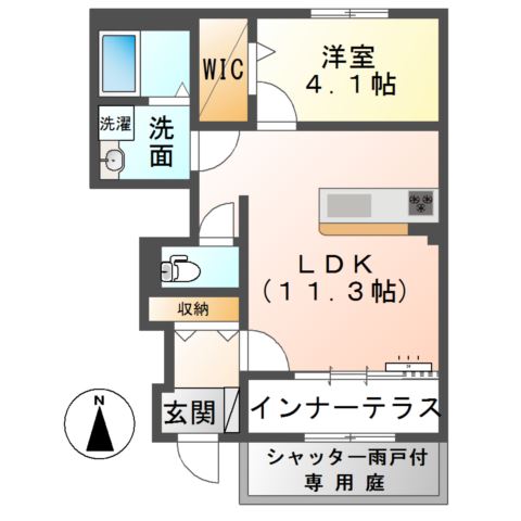 ヴィオスの間取り写真