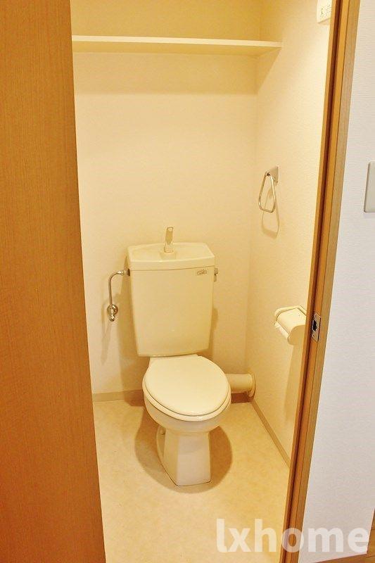 トイレ　ゆったりとした空間のトイレです