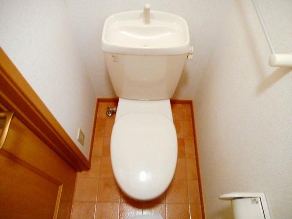 ＪＲ中央線 石和温泉駅 徒歩45分 2階建 築23年のトイレ写真