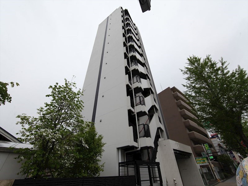 建物外観　外観　オートロック　デザイナーズ　屋根付き駐輪場