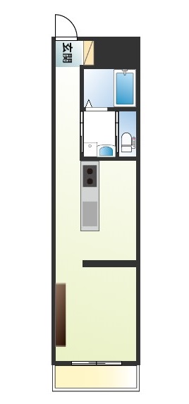 江東区亀戸のマンションの間取り