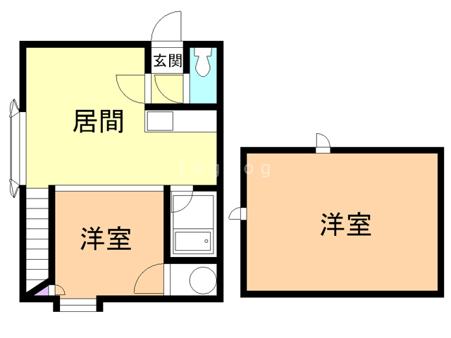 ブランドＫ８の間取り