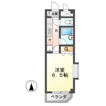 サンライズファミリアIの間取り