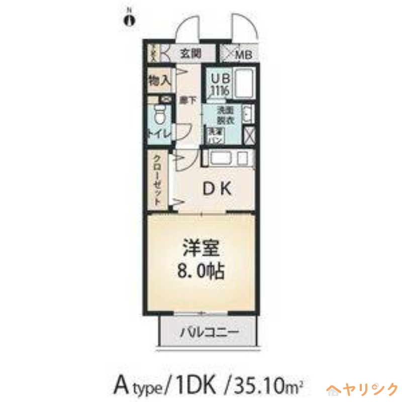 ルトゥールの間取り