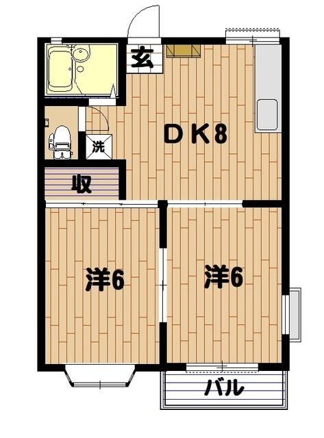 マイソフィアｐａｒｔ１の間取り