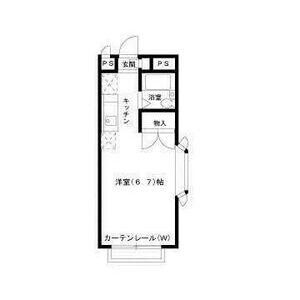 町田市西成瀬のアパートの間取り