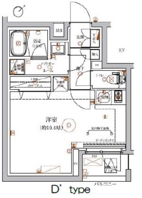 RELUXIA東武練馬の間取り