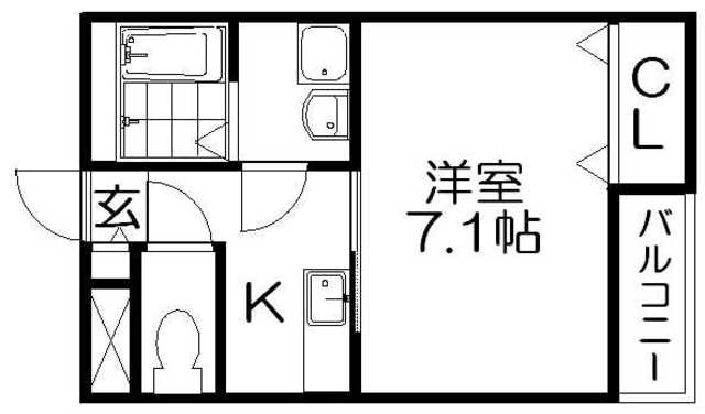 メゾンソウザIIの間取り