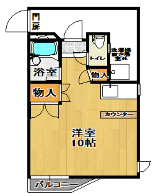 【ＣＡＳＡ　ＬＯＧＧＩＡの間取り】