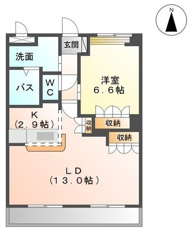 プランドールＭ＆Ｎの間取り