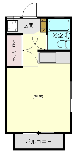 グリーンハイツの間取り