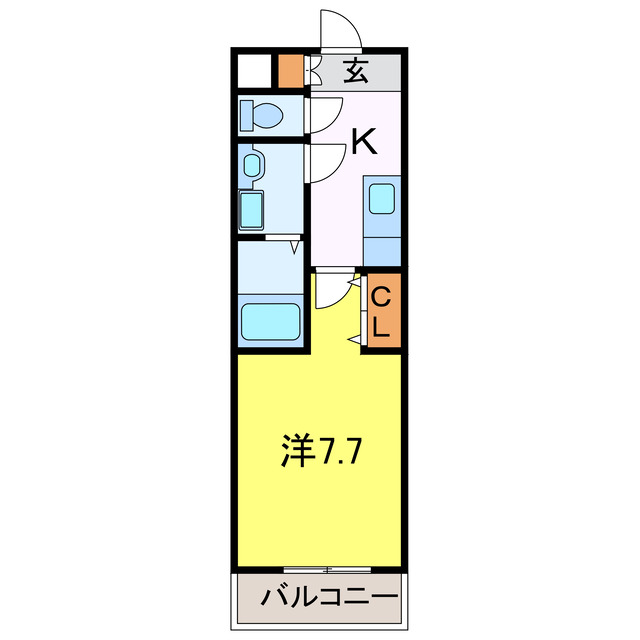 Sky Court Premierの間取り