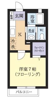 サンパティークの間取り