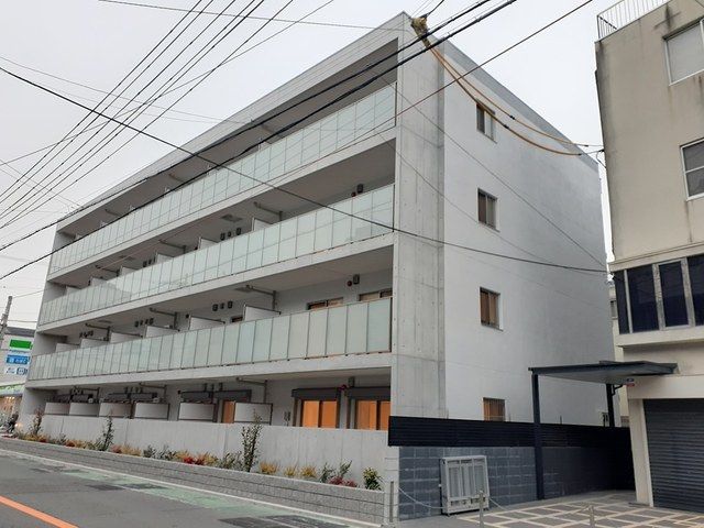 守口市竜田通のマンションの建物外観