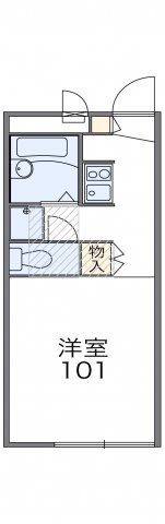 レオパレスシャトルファミリーの間取り