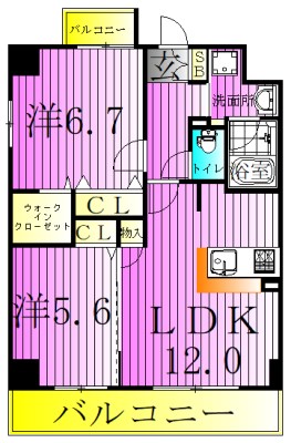 【ステラフォレストの間取り】