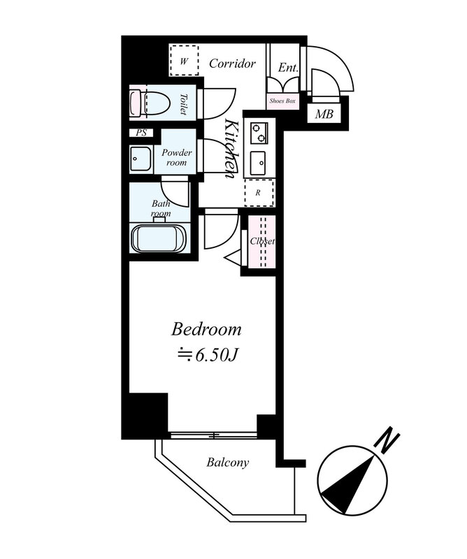 SHOKEN Residence横浜BAY SIDEの間取り