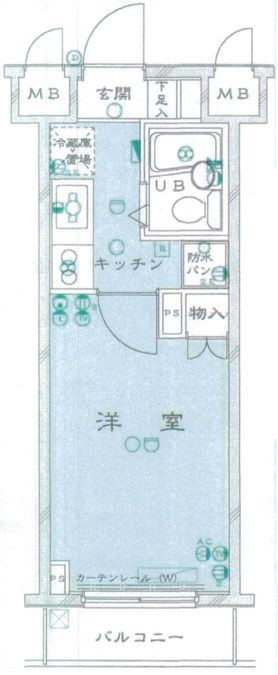 ルーブル千歳船橋の間取り