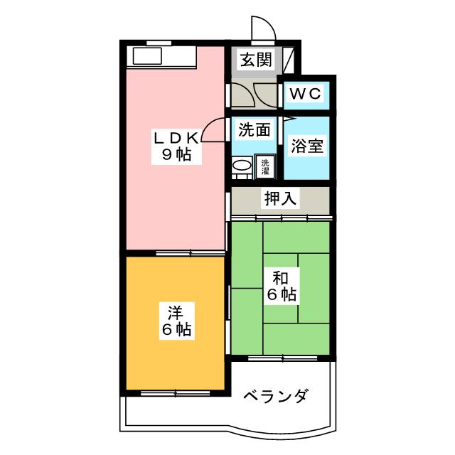 サンテラス西山の間取り