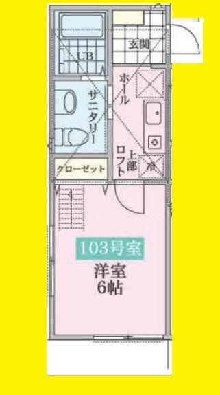 アプローズ湘南　IIの間取り