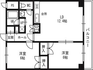 【ブラックサ琴似の間取り】