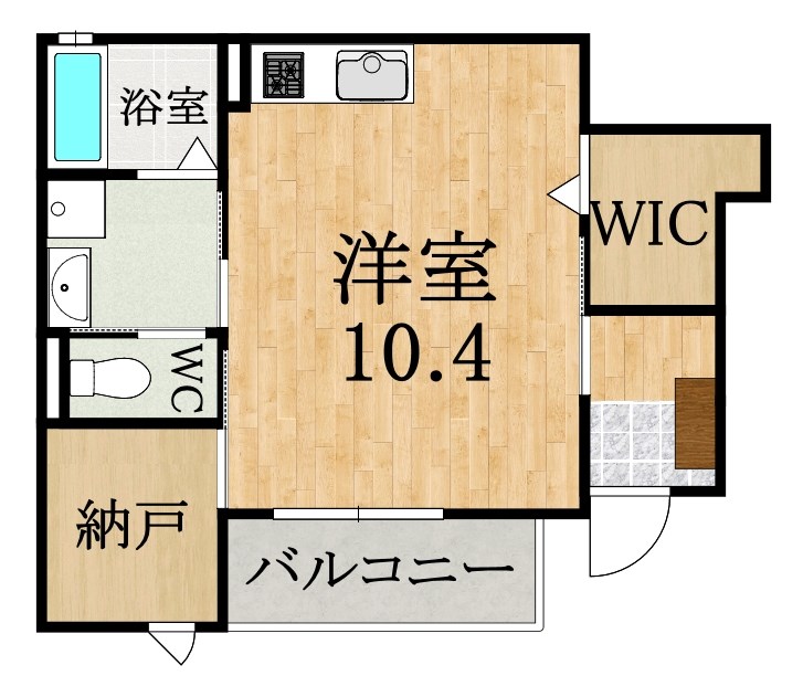 セレノ大和八木の間取り