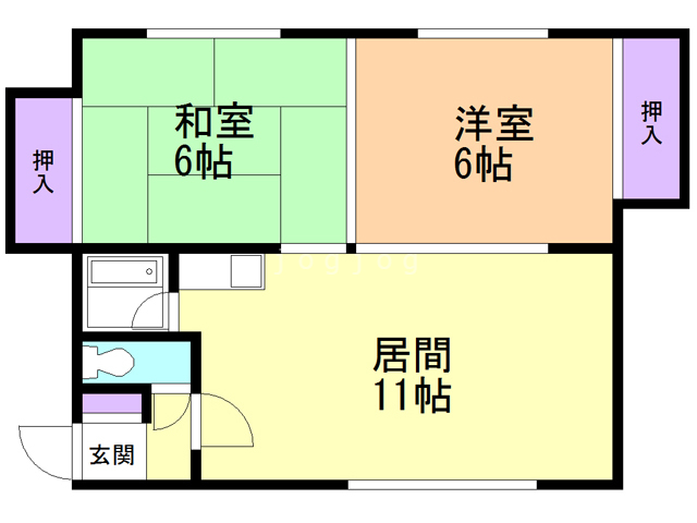 グレイスIIIの間取り